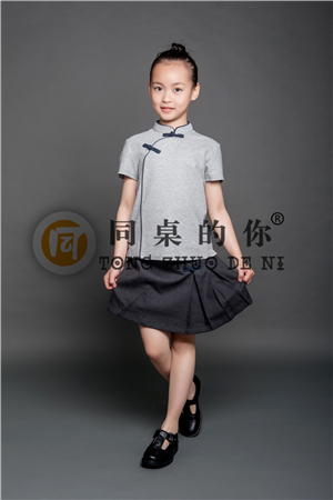 中國風校服水滴領下的華夏風姿