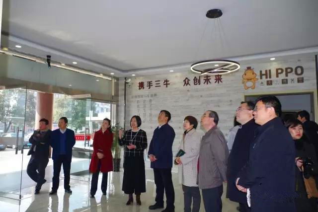 賈汪區(qū)張克區(qū)長(zhǎng)蒞臨賈汪三牛眾創(chuàng)空間視察工作